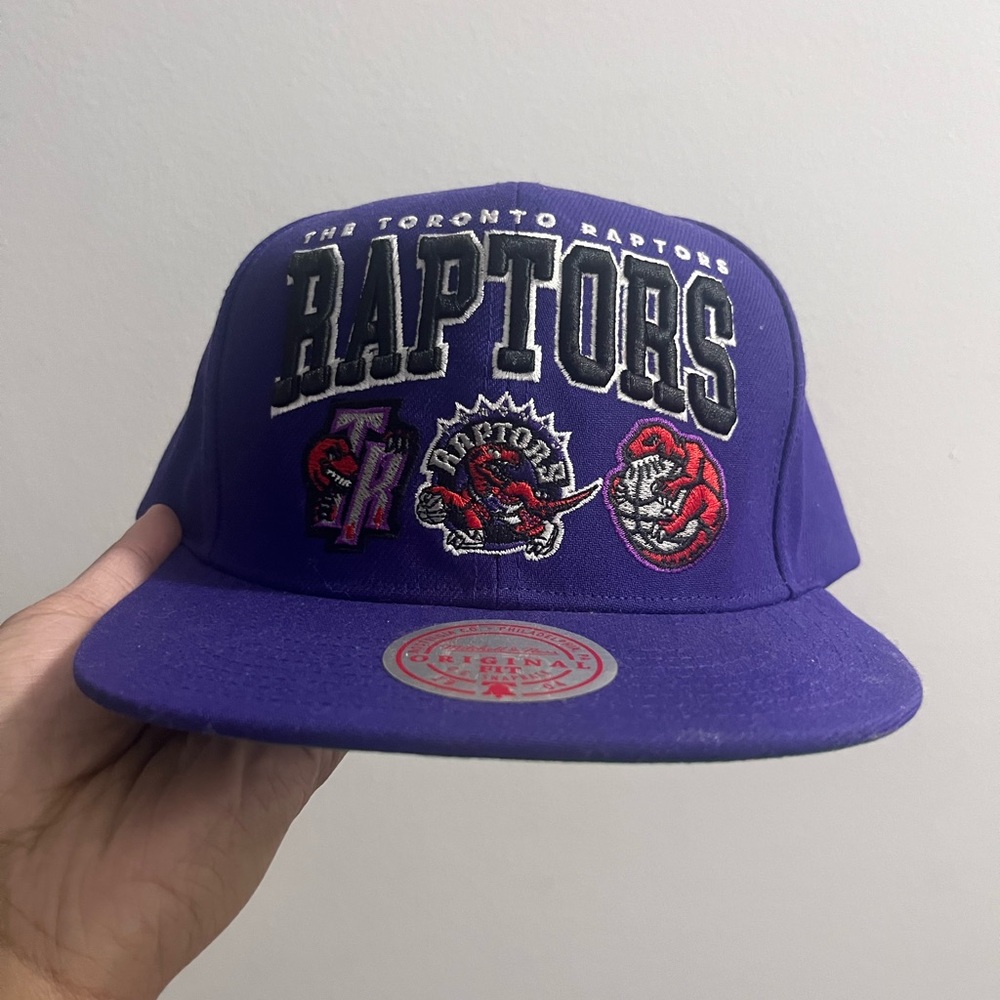 Mitchell & Ness Purple Raptors Hat